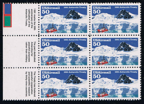 # C130 (1991) Antarctic Treaty - Inscription BK/6, MNH