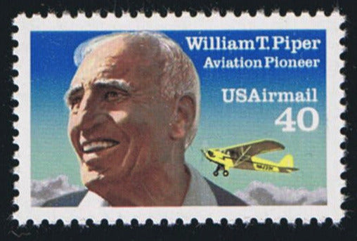 C132 (1993) William Piper, Bullseye Perf 11.2, LGG - Sgl, MNH