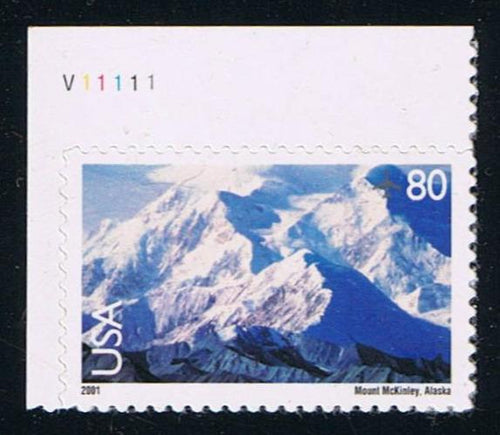# C137 (2001) Mount McKinley - Plt sgl, UL #V11111, MNH