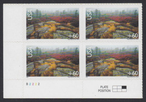 # C138a (2003) Acadia National Park, OA tag, 2001 Date - PB, LL #B2222, MNH