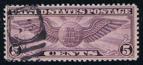 # C16 (1931) Winged Globe - Sgl, Used [2]