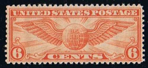 # C19 (1934) Winged Globe - Sgl, VF MNH