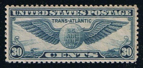 # C24 (1939) Winged Globe - Sgl, VF MNH