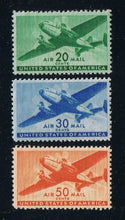 # C25-C31 (1941//44) Twin-Motored Transport - Sgls, Set/7, XF MNH [D]