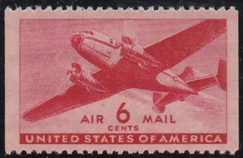# C25a (1943) Twin-Motored Transport - Bklt sgl, MNH