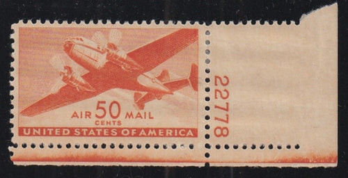 # C31 (1941) Twin-Motored Transport - Plt sgl, LR #22778, MH