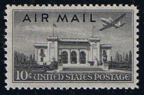 # C34a (1947) Martin 2-0-2, Dry Print - Sgl, MNH