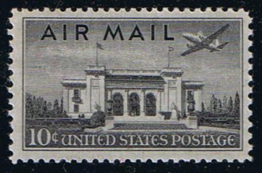 # C34a (1947) Martin 2-0-2, Dry Print - Sgl, MNH