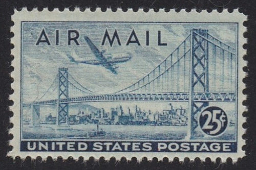 # C36a (1947) Boeing B-377 Stratocruiser, Dry Print - Sgl, MNH