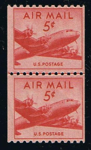 # C37 (1948) DC-4 Skymaster - Coil LP, MNH