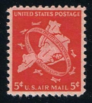 # C38 (1949) New York City - Sgl, XF MNH