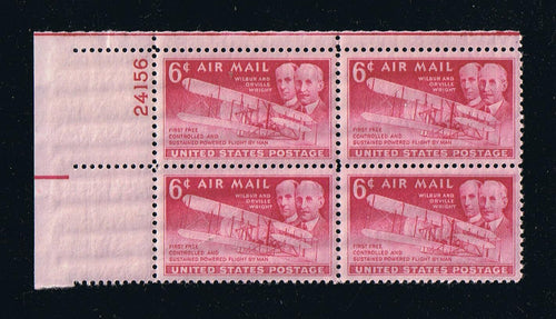 # C45 (1949) Wright Brothers - PB, UL #24156, MNH
