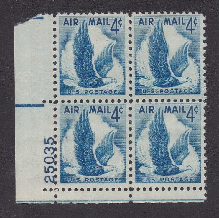 # C48 (1954) Blue Eagle - PB, LL #25035, Fine MNH