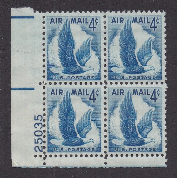 # C48 (1954) Blue Eagle - PB, LL #25035, MNH