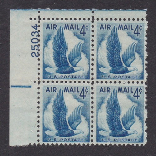 # C48 (1954) Blue Eagle - PB, UL #25034, MNH