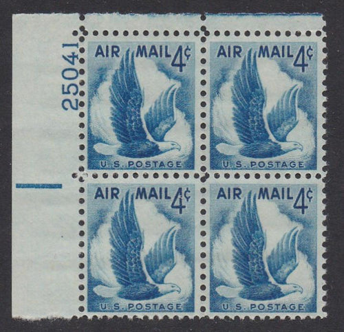 # C48 (1954) Blue Eagle - PB, UL #25041, MNH [2]