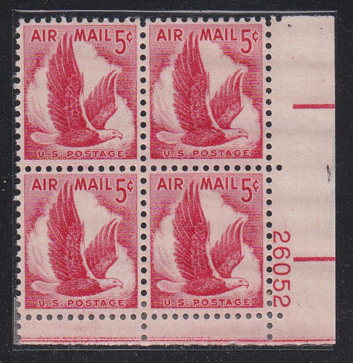# C50 (1958) Red Eagle - PB, LR #26052, MNH