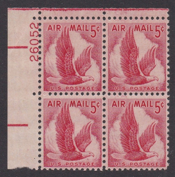 # C50 (1958) Red Eagle - PB, UL #26052, MNH