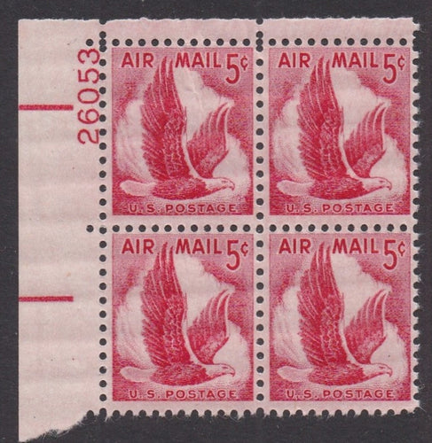# C50 (1958) Red Eagle - PB, UL #26053, FVF MNH