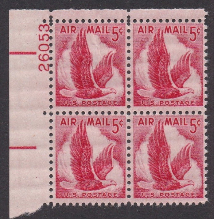 # C50 (1958) Red Eagle - PB, UL #26053, FVF MNH