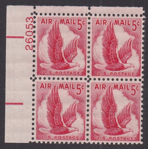 # C50 (1958) Red Eagle - PB, UL #26053, MNH