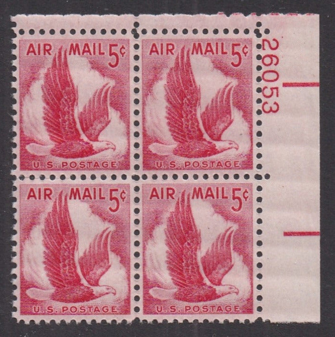 # C50 (1958) Red Eagle - PB, UR #26053, XF MNH