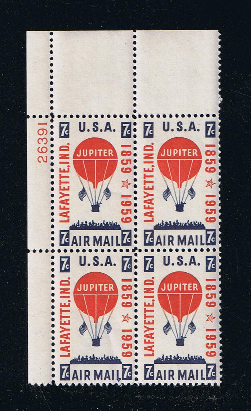 # C54 (1959) Hot Air Balloon - PB, UL #26391, MNH