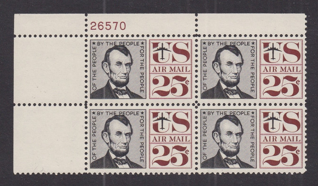 # C59 (1960) Lincoln - PB, UL #26570, MNH