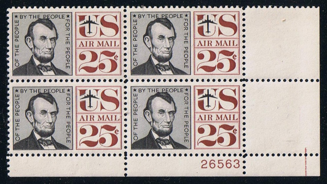 # C59 (1960) Lincoln - PB, LR #26563, MNH