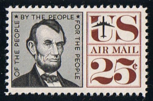 # C59 (1960) Lincoln - Sgl, MNH