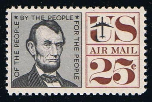 # C59a (1966) Lincoln, Tagged - Sgl, MNH