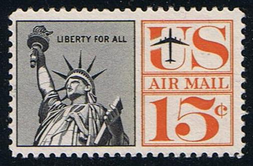 # C63 (1961) Statue of Liberty - Sgl, MNH