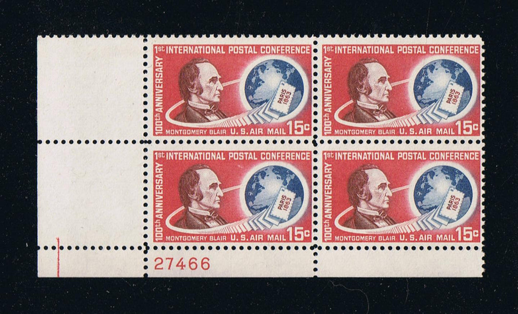 # C66 (1963) Blair - PB, LL #27466, MNH