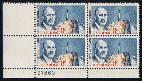 # C69 (1964) Goddard - PB, LL #27860, MNH