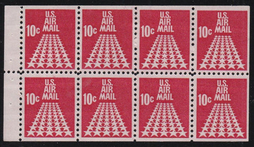 # C72b (1968) Star Runway - Bklt pane, MNH [1]