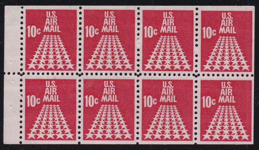 # C72b (1968) Star Runway - Bklt pane, MNH [1]