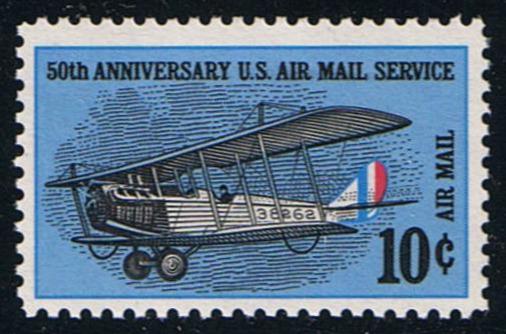# C74 (1968) Curtiss Jenny - Sgl, MNH
