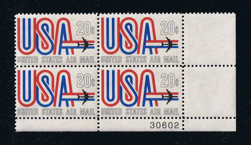 # C75 (1968) USA & Jet - PB, LR #30602, MNH
