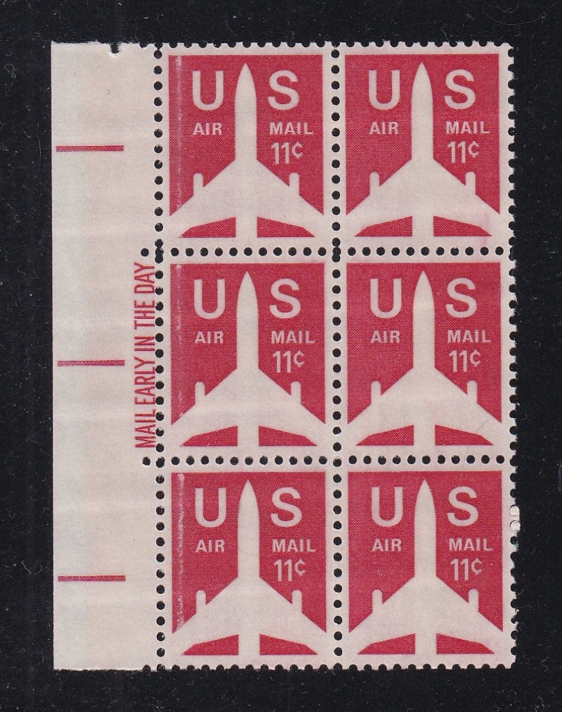 # C78 (1971) Jet Airliner - Mail Early BK/6, L, MNH