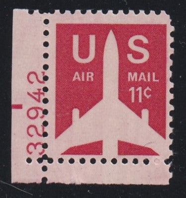# C78 (1971) Jet Airliner - Plt sgl, LL #32942, MNH