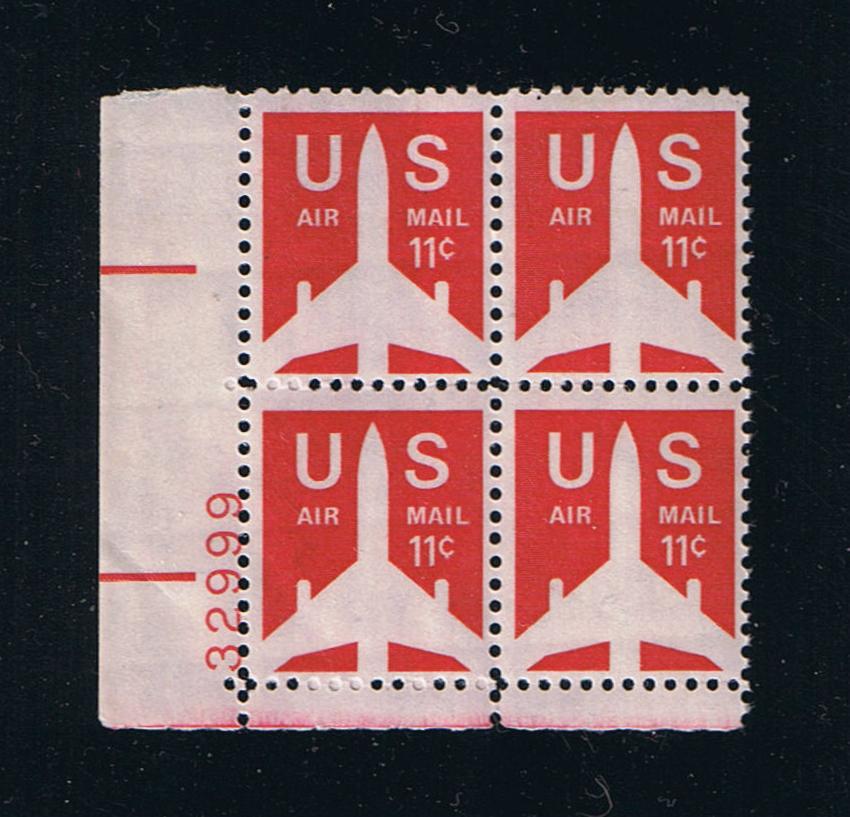 # C78 (1971) Jet Airliner - PB, LL #32999, MNH