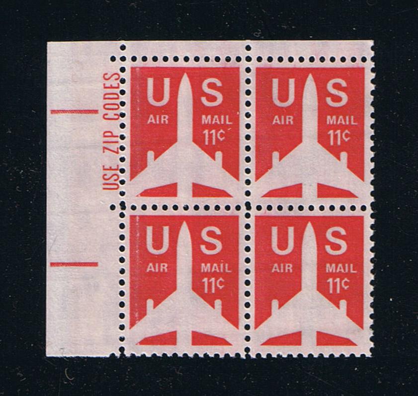 # C78 (1971) Jet Airliner - Zip BK/4, UL, XF MNH