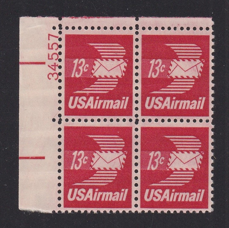 # C79 (1973) Winged Letter - PB, UL #34557, MNH