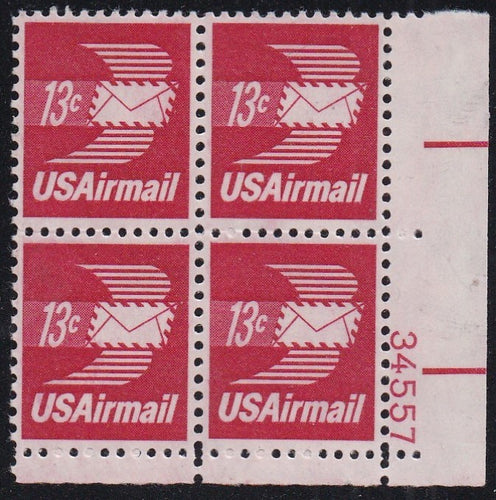 # C79 (1973) Winged Letter - PB, LR #34557, MNH