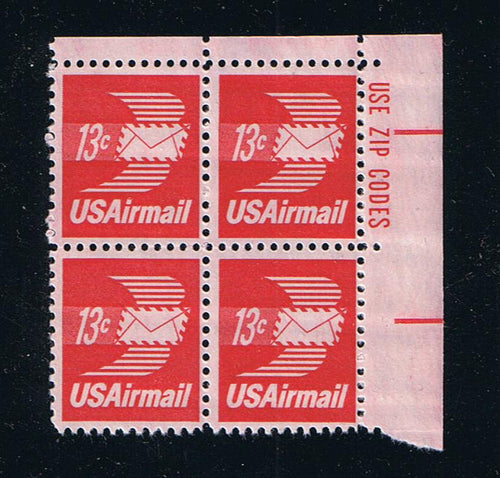 # C79 (1973) Winged Letter - Zip BK/4, UR, MNH