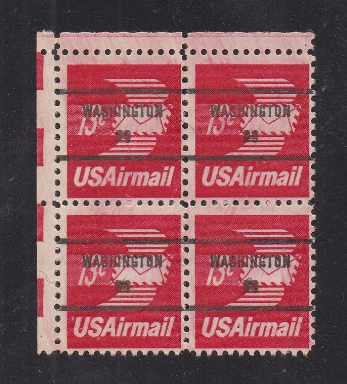 # C79b (1973) Winged Letter, Precancel - BK/4, MNH