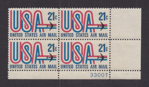 # C81 (1971) USA & Jet - PB, LR #33007, XF MNH