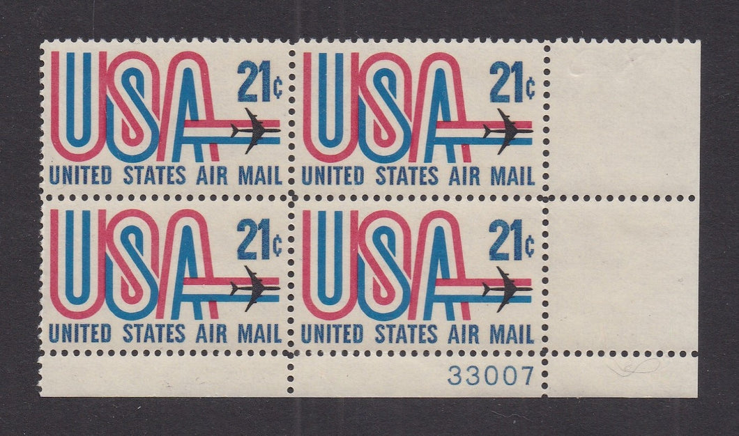 # C81 (1971) USA & Jet - PB, LR #33007, XF MNH
