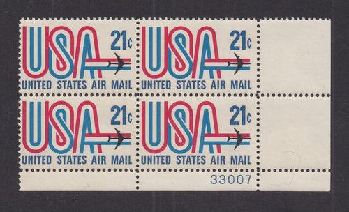 # C81 (1971) USA & Jet - PB, LR #33007, MNH