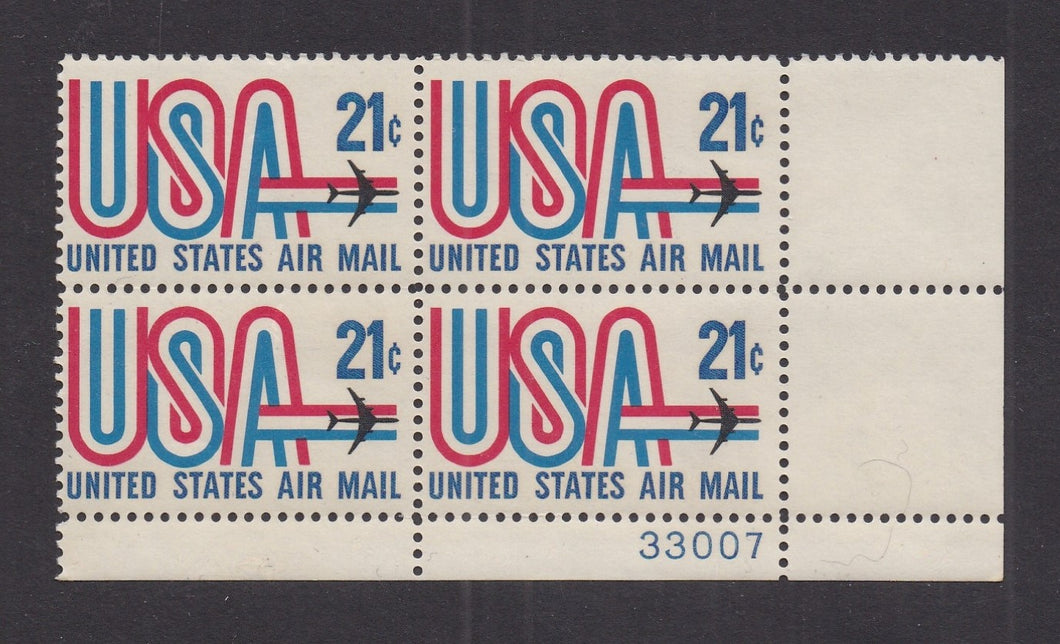 # C81 (1971) USA & Jet - PB, LR #33007, MNH